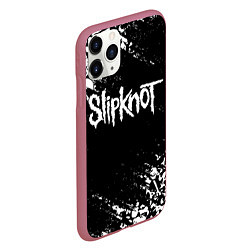 Чехол iPhone 11 Pro матовый SLIPKNOT, цвет: 3D-малиновый — фото 2