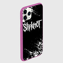 Чехол iPhone 11 Pro матовый SLIPKNOT, цвет: 3D-фиолетовый — фото 2