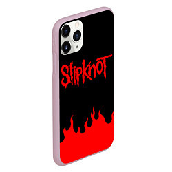 Чехол iPhone 11 Pro матовый SLIPKNOT, цвет: 3D-розовый — фото 2