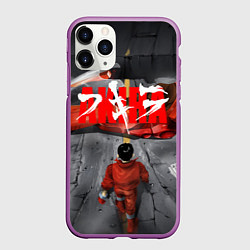 Чехол iPhone 11 Pro матовый AKIRA, цвет: 3D-фиолетовый