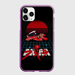Чехол iPhone 11 Pro матовый AKIRA, цвет: 3D-фиолетовый