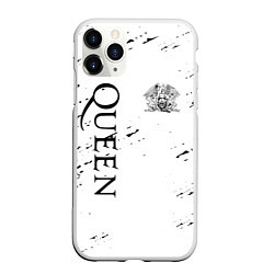 Чехол iPhone 11 Pro матовый QUEEN, цвет: 3D-белый