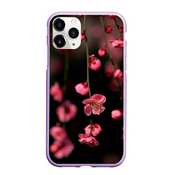 Чехол iPhone 11 Pro матовый Весна 2020, цвет: 3D-сиреневый