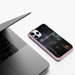 Чехол iPhone 11 Pro матовый Bloodborne, цвет: 3D-розовый — фото 2