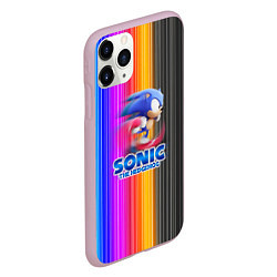 Чехол iPhone 11 Pro матовый SONIC 2020, цвет: 3D-розовый — фото 2