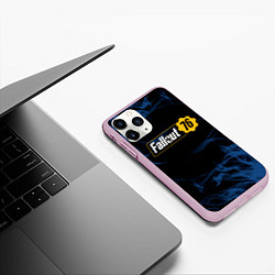 Чехол iPhone 11 Pro матовый FALLOUT76, цвет: 3D-розовый — фото 2