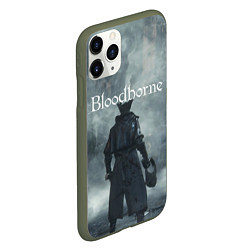 Чехол iPhone 11 Pro матовый Bloodborne, цвет: 3D-темно-зеленый — фото 2