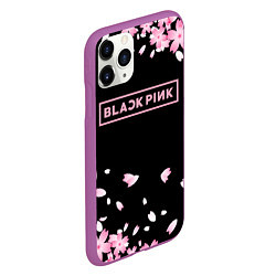 Чехол iPhone 11 Pro матовый BLACKPINK, цвет: 3D-фиолетовый — фото 2