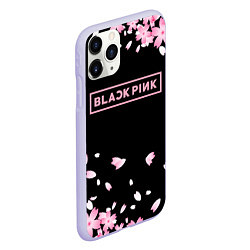 Чехол iPhone 11 Pro матовый BLACKPINK, цвет: 3D-светло-сиреневый — фото 2