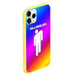 Чехол iPhone 11 Pro матовый BILLIE ELLISH 2020, цвет: 3D-желтый — фото 2