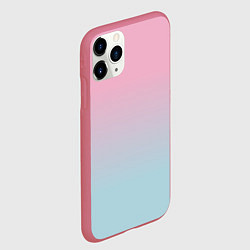 Чехол iPhone 11 Pro матовый НЕЖНОСТЬ, цвет: 3D-малиновый — фото 2