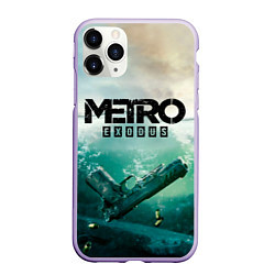 Чехол iPhone 11 Pro матовый METRO EXODUS