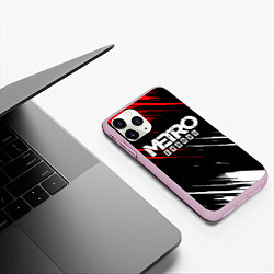 Чехол iPhone 11 Pro матовый METRO EXODUS, цвет: 3D-розовый — фото 2