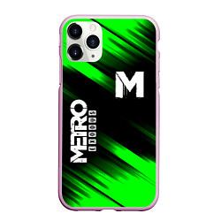 Чехол iPhone 11 Pro матовый METRO EXODUS, цвет: 3D-розовый