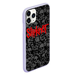 Чехол iPhone 11 Pro матовый SLIPKNOT, цвет: 3D-светло-сиреневый — фото 2