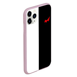 Чехол iPhone 11 Pro матовый Monokuma, цвет: 3D-розовый — фото 2