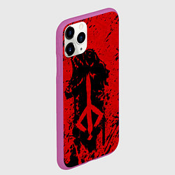 Чехол iPhone 11 Pro матовый BLOODBORNE, цвет: 3D-фиолетовый — фото 2