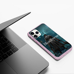 Чехол iPhone 11 Pro матовый Bloodborne, цвет: 3D-розовый — фото 2