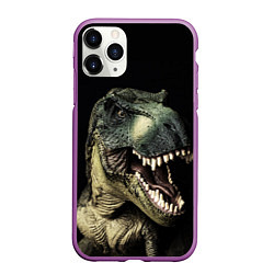 Чехол iPhone 11 Pro матовый Динозавр T-Rex