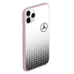 Чехол iPhone 11 Pro матовый Mercedes-Benz, цвет: 3D-розовый — фото 2