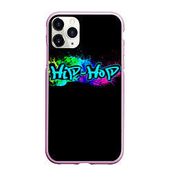 Чехол iPhone 11 Pro матовый Hip-Hop, цвет: 3D-розовый