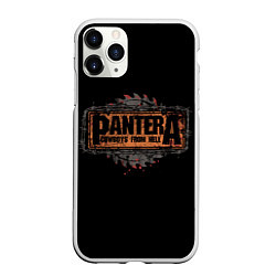 Чехол iPhone 11 Pro матовый PANTERA