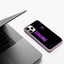 Чехол iPhone 11 Pro матовый Трэвис Скотт, цвет: 3D-сиреневый — фото 2