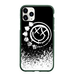 Чехол iPhone 11 Pro матовый Blink-182 7, цвет: 3D-темно-зеленый