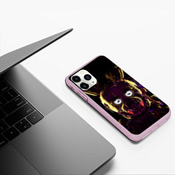 Чехол iPhone 11 Pro матовый FNAF 2, цвет: 3D-розовый — фото 2