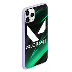 Чехол iPhone 11 Pro матовый VALORANT, цвет: 3D-светло-сиреневый — фото 2