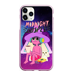 Чехол iPhone 11 Pro матовый The Midnight Gospel, цвет: 3D-розовый