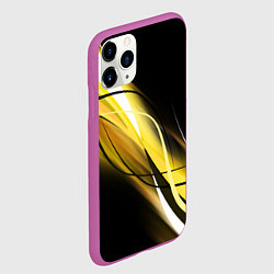 Чехол iPhone 11 Pro матовый GEOMETRY STRIPES, цвет: 3D-фиолетовый — фото 2
