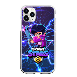 Чехол iPhone 11 Pro матовый Brawl Stars BIBI, цвет: 3D-белый