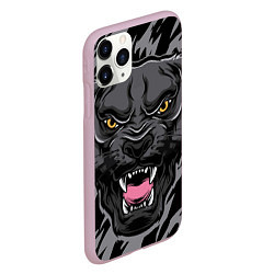 Чехол iPhone 11 Pro матовый Зверь, цвет: 3D-розовый — фото 2
