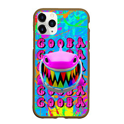 Чехол iPhone 11 Pro матовый 6IX9INE GOOBA, цвет: 3D-коричневый