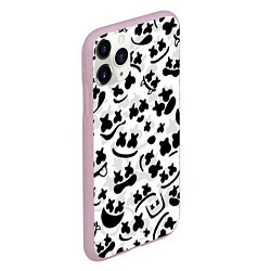 Чехол iPhone 11 Pro матовый MARSHMELLO FACE, цвет: 3D-розовый — фото 2
