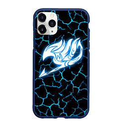 Чехол iPhone 11 Pro матовый FAIRY TAIL, цвет: 3D-тёмно-синий