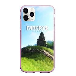 Чехол iPhone 11 Pro матовый FARCRY5, цвет: 3D-розовый