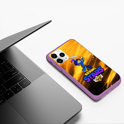 Чехол iPhone 11 Pro матовый ROGUE MORTIS, цвет: 3D-фиолетовый — фото 2