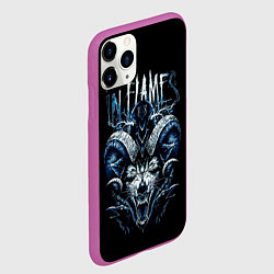 Чехол iPhone 11 Pro матовый IN FLAMES, цвет: 3D-фиолетовый — фото 2