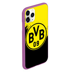 Чехол iPhone 11 Pro матовый BORUSSIA, цвет: 3D-фиолетовый — фото 2