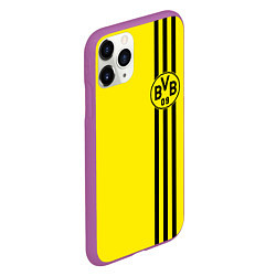 Чехол iPhone 11 Pro матовый BORUSSIA, цвет: 3D-фиолетовый — фото 2