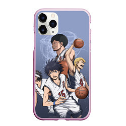 Чехол iPhone 11 Pro матовый Команда мечты, цвет: 3D-розовый