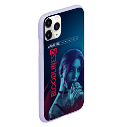 Чехол iPhone 11 Pro матовый Bloodlines 2, цвет: 3D-светло-сиреневый — фото 2