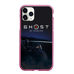 Чехол iPhone 11 Pro матовый Ghost of Tsushima