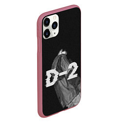 Чехол iPhone 11 Pro матовый Agust D D-2 by BTS, цвет: 3D-малиновый — фото 2