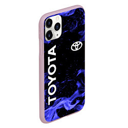 Чехол iPhone 11 Pro матовый TOYOTA, цвет: 3D-розовый — фото 2