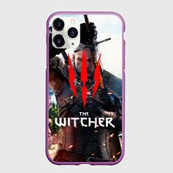 Чехол iPhone 11 Pro матовый The Witcher
