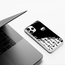 Чехол iPhone 11 Pro матовый VENUM, цвет: 3D-белый — фото 2