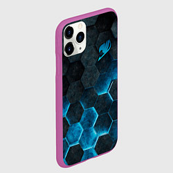 Чехол iPhone 11 Pro матовый Fairy Tail, цвет: 3D-фиолетовый — фото 2